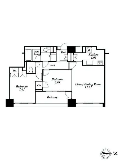 ファミールグラン西麻布パークアベニュー 3F