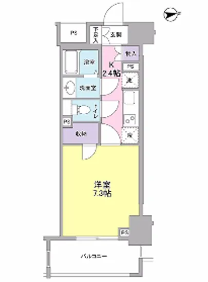 レキシントンスクエア新宿御苑 804