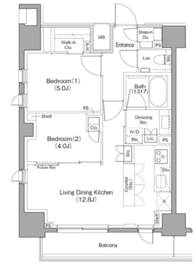 ザ・パークハビオ巣鴨 1401