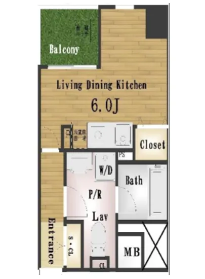 レジデンシャルステージ東新宿 204