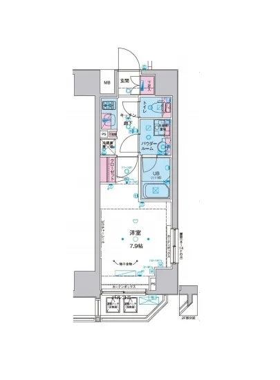 ジェノヴィア麻布十番グリーンヴェール 201