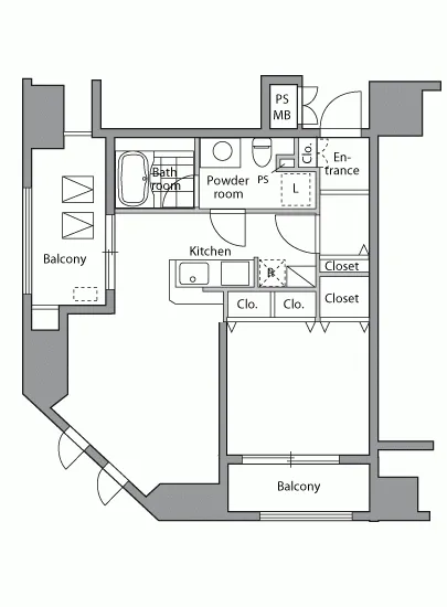 ピアネッタ汐留 205