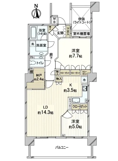 クレアトール代々木大山町 3F