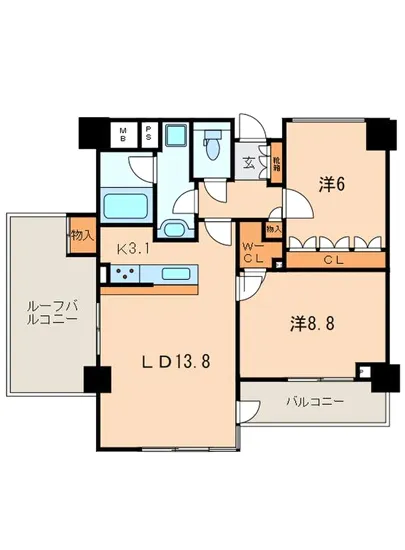 ジェイパーク目黒4 6F