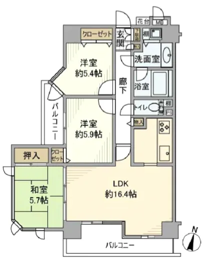 アルファホームズ新神楽坂アスティオン 301