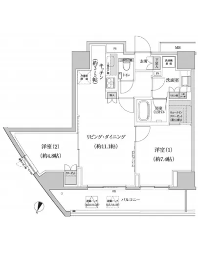 パークハビオ渋谷本町レジデンス 1113