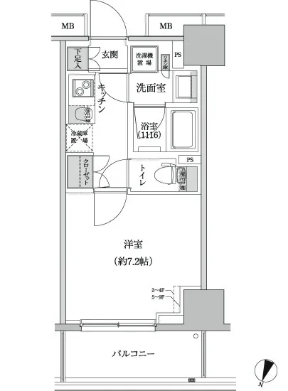 パークハビオ渋谷本町レジデンス 205