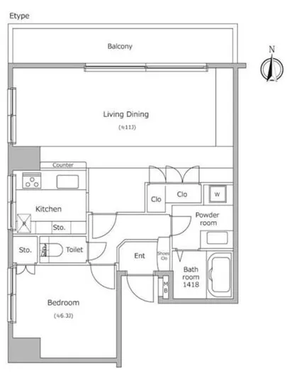 ザ・パークレックス南麻布 505