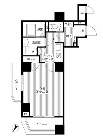 カスタリア初台 306