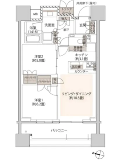 ザ・パークハウス本郷 802