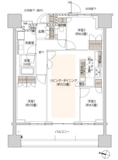 ザ・パークハウス本郷 504