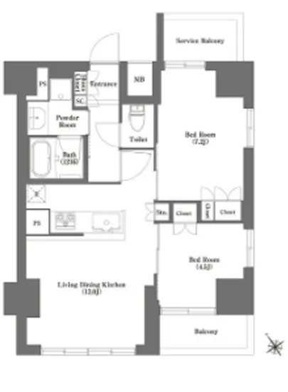 HF赤羽岩淵レジデンス 505