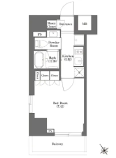 HF赤羽岩淵レジデンス 1001