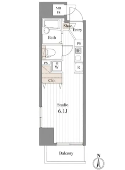 ルームピア中目黒ガーデン 501