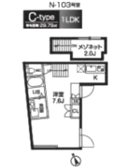 レピュア三軒茶屋 N-103