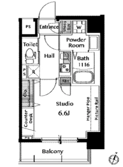 デュオフラッツ東中野 503