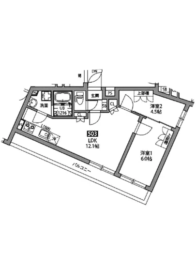 ジェムストーン目黒南 503