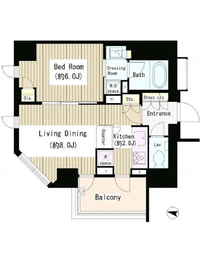 パークリュクス本郷 1101