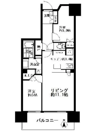 ブリリア辰巳キャナルテラス 208