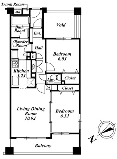 パークハウス代々木上原 2F