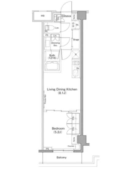 ザ・パークハビオ柿の木坂 312