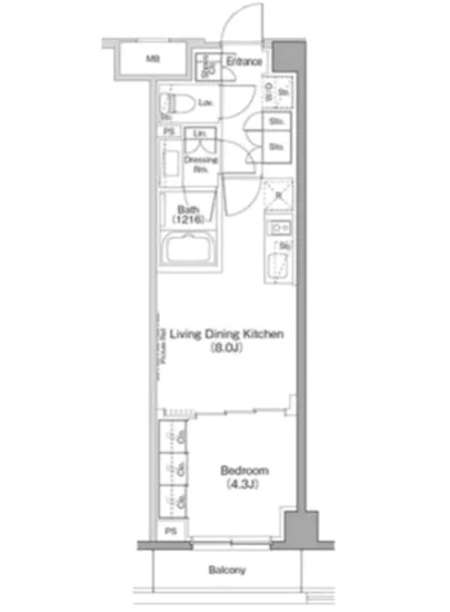 ザ・パークハビオ柿の木坂 112