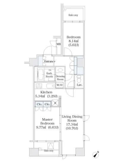 勝どきハイツ 707