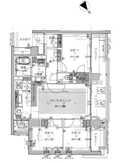 パークホームズ杉並善福寺川緑地 221