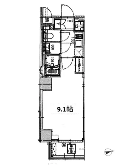 エクセローザ芝公園 301