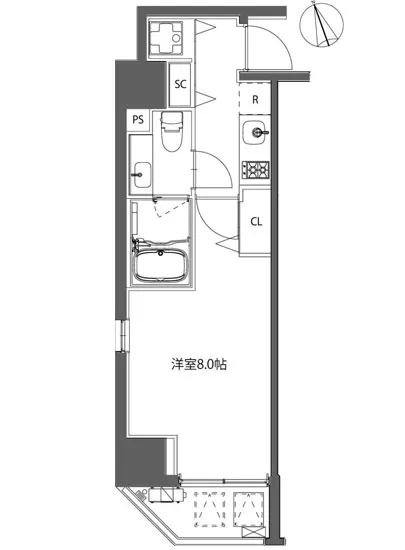 カーサスプレンディッド虎ノ門 401