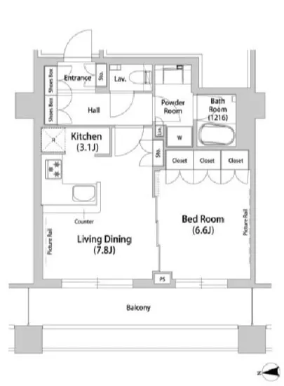 品川ハートビュータワー 1803