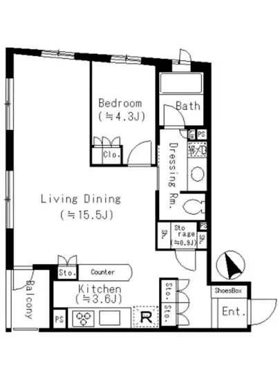 プラウドジェム市ヶ谷 301