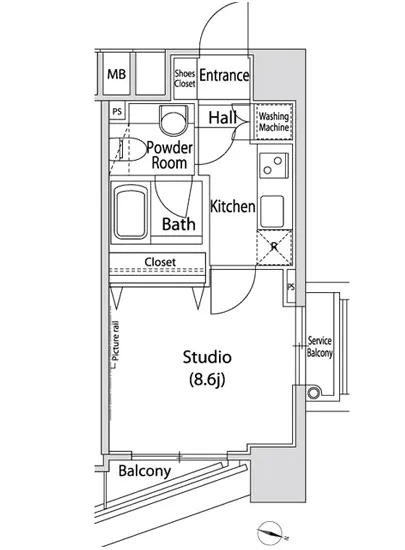 ファーストリアルタワー新宿 401
