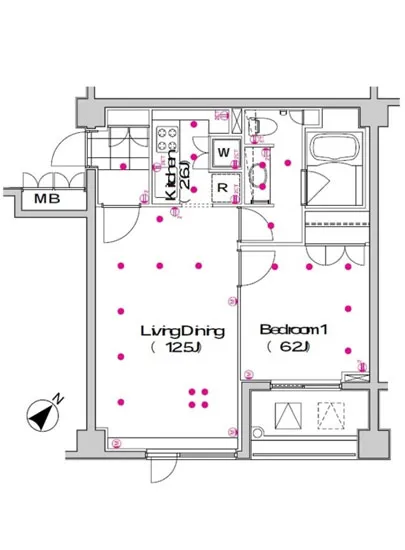 ブリリアイスト代々木上原 304