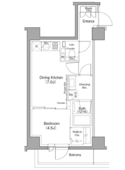 ザ・パークハビオ目黒フォート 101