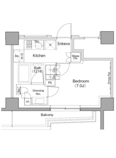 ザ・パークハビオ目黒フォート 301