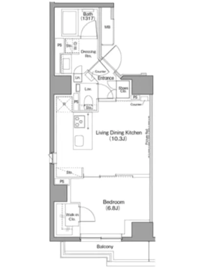 ザ・パークハビオ目黒フォート 404