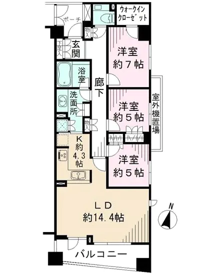 パークハウス用賀三丁目グレーヌ 210