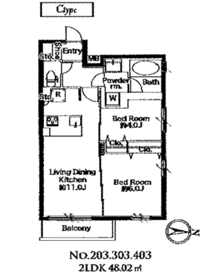 セレニティー原宿 203