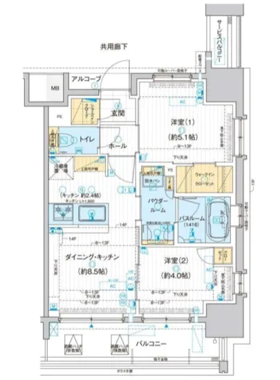 エスタート品川南大井 810