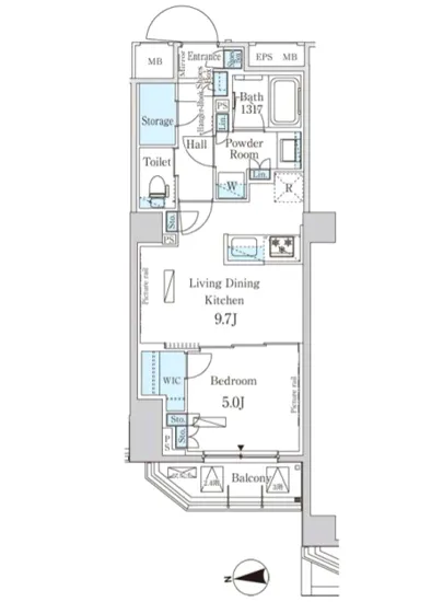 パークアクシス市谷加賀町 106