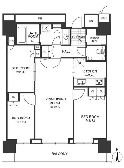 ザ・パークハウス晴海タワーズ クロノレジデンス 1808