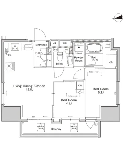 プラウドフラット浅草雷門 1101