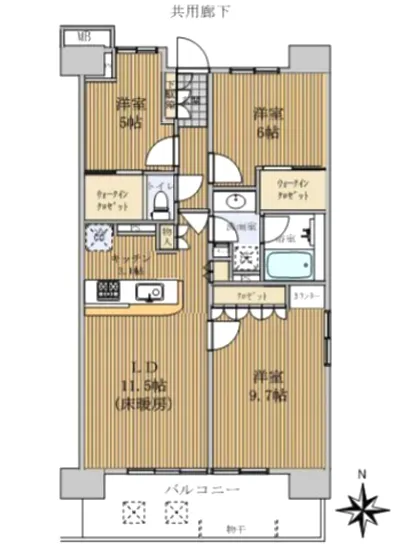 シティタワー金町 1311
