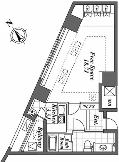 青山ザ・タワー 408