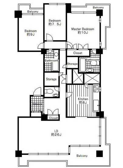 元赤坂タワーズ 5F