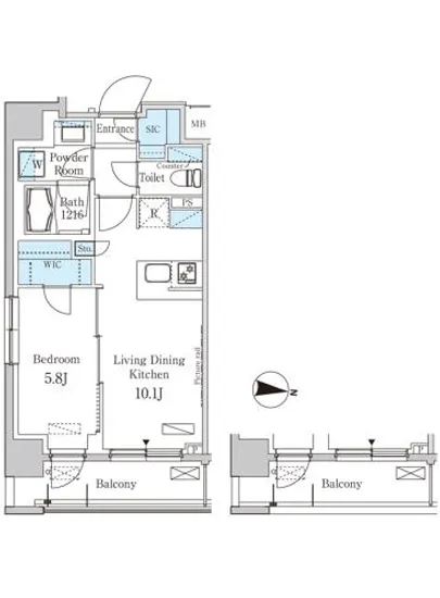 パークアクシス東高円寺 601
