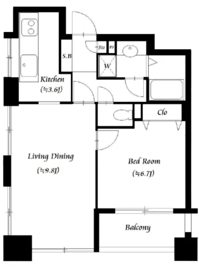 ローヤルシティ神田佐久間町 201