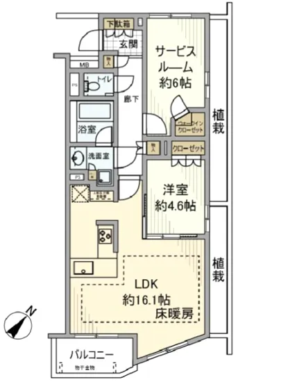 オープンレジデンシア中目黒別所坂 304