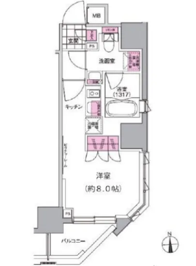 プレジリア東日本橋 804